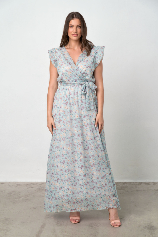 Φόρεμα maxi floral- 6039