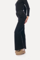 Μαύρο Τζιν Παντελόνι Wide Leg Ψηλόμεσο-MG7002F/F2