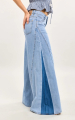 Ψηλόμεσο Wide-Leg Τζιν Παντελόνι - Classic Blue-H2887